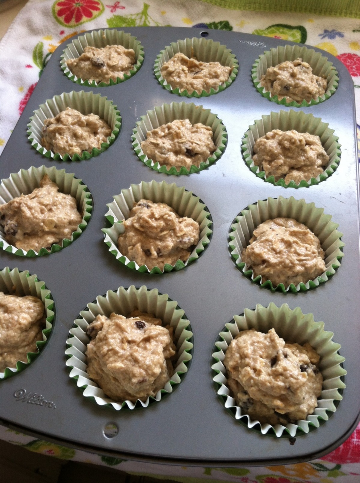 Sugar Free Applesauce Raisin Muffins Recipe
